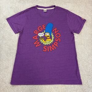 NWOT Homage Women's The Simpsons Marge I Just Think They're Neat T-Shirt Size L